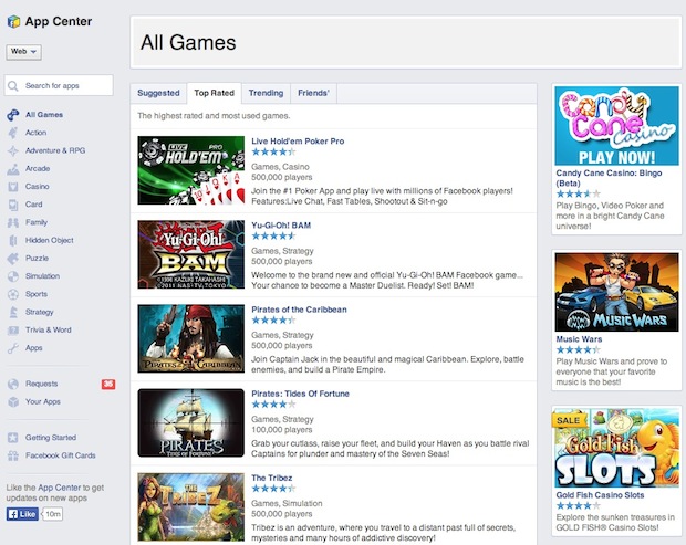 Facebook, 375 milioni di videogiocatori ogni mese da desktop e mobile
