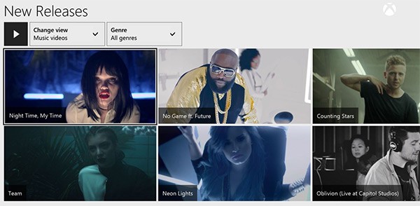 La piattaforma Xbox Music si arricchisce di oltre 92.000 video musicali, da guardare attraverso la console next-gen Xbox One