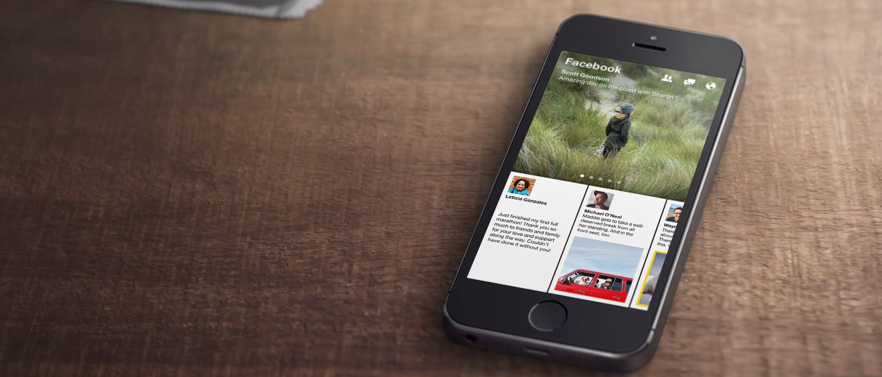 Facebook Paper 1.1 ricorda eventi e compleanni