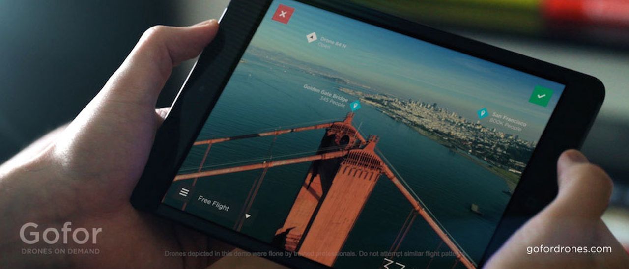 Gofor, il drone diventa assistente personale