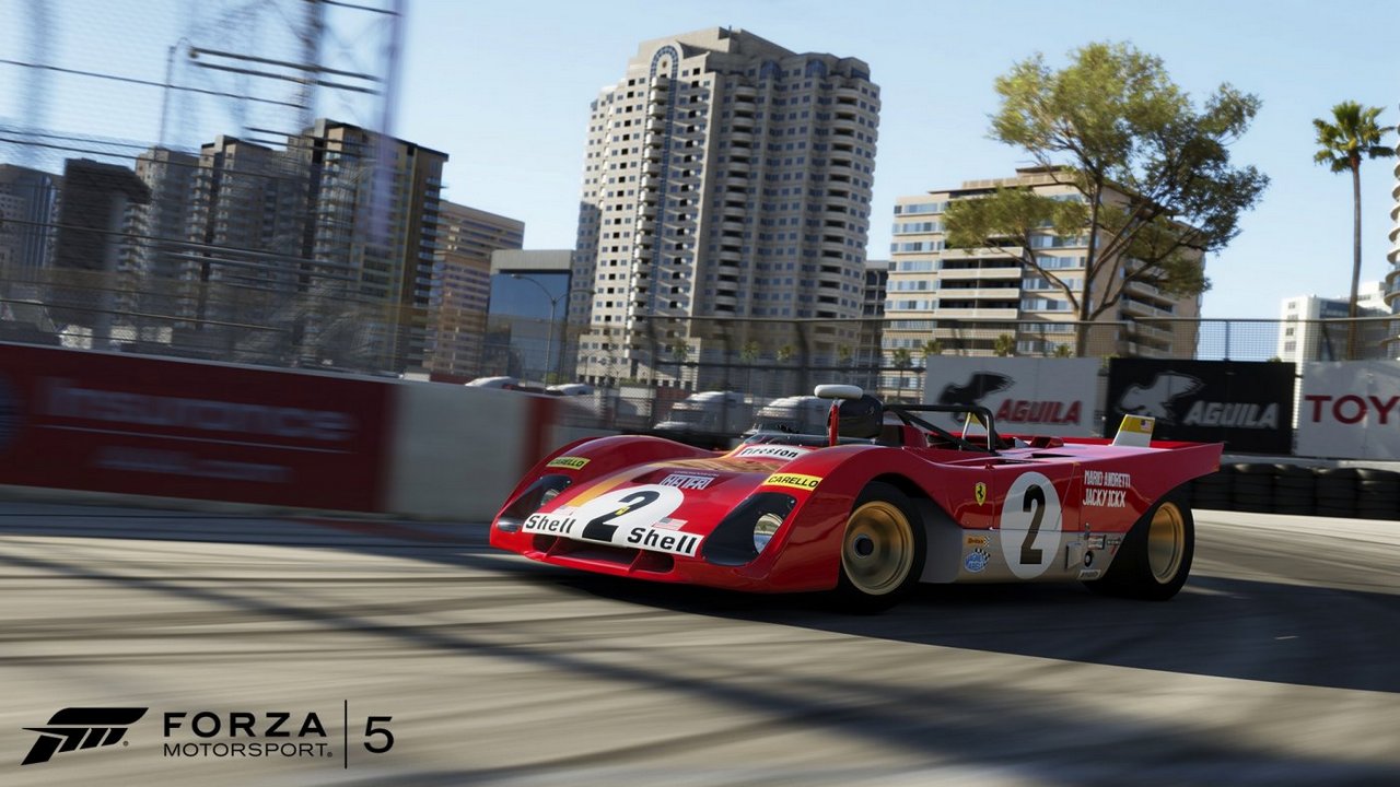 Forza Motorsport 5: immagini e video di lancio del circuito di Long Beach e del relativo Booster Pack