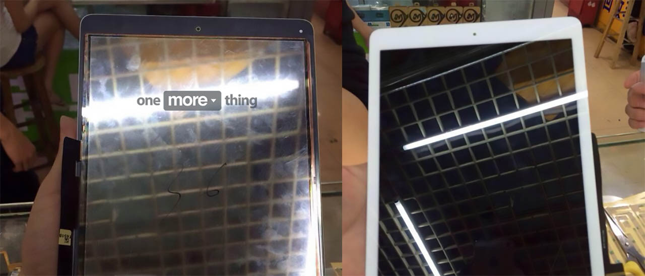 iPad Air: online un nuovo display