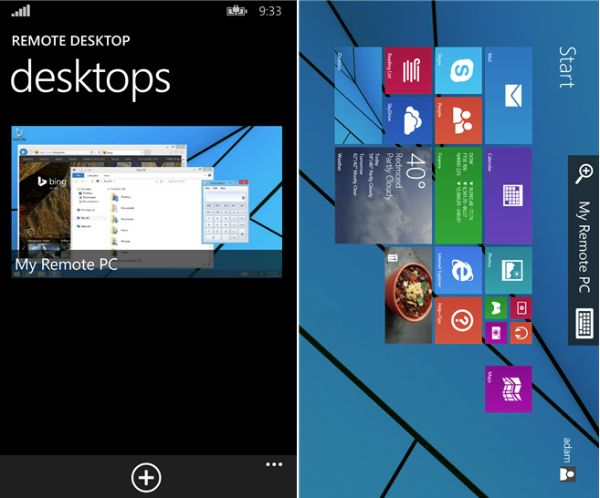 Microsoft Remote Desktop Preview