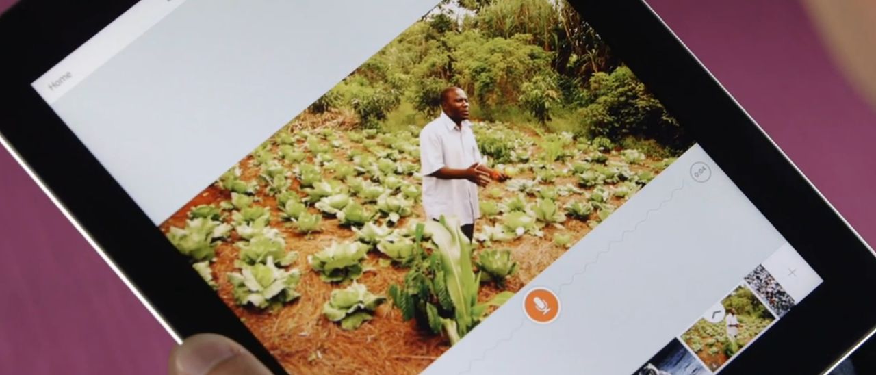 Adobe Voice, raccontare storie su iPad