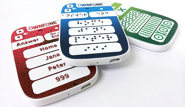 Il telefono Braille di OwnFone
