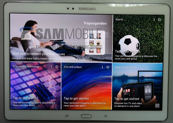 La prima presunta immagine del Samsung Galaxy Tab S da 10 pollici