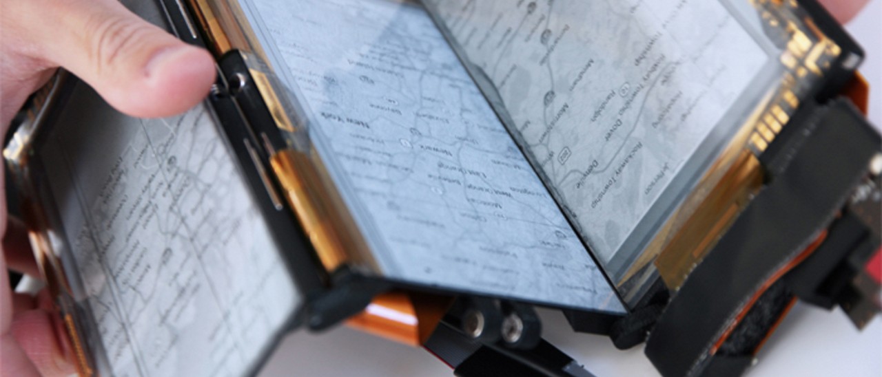 PaperFold, lo smartphone pieghevole con 3 schermi