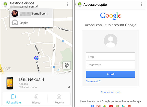 La nuova "modalità Ospite" introdotta da Google nell'applicazione Gestione Dispositivi Android