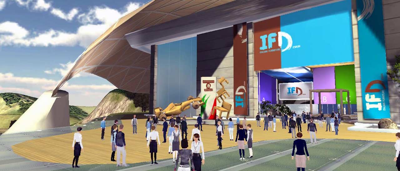 Italian Furniture Design, una fiera virtuale 3D