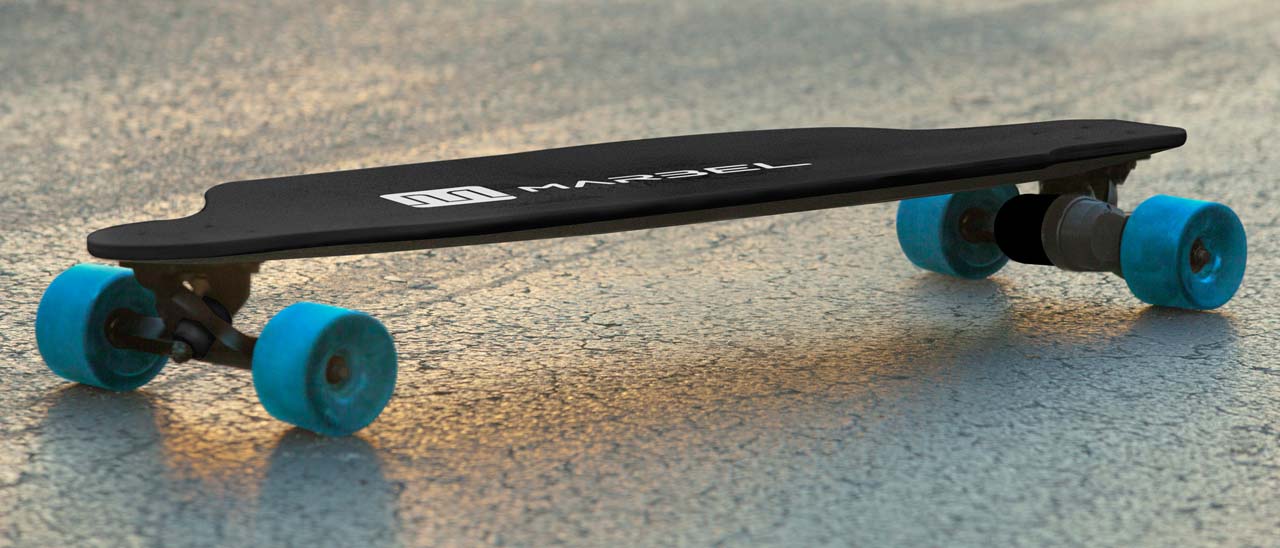 Marbel, anche lo skateboard diventa elettrico