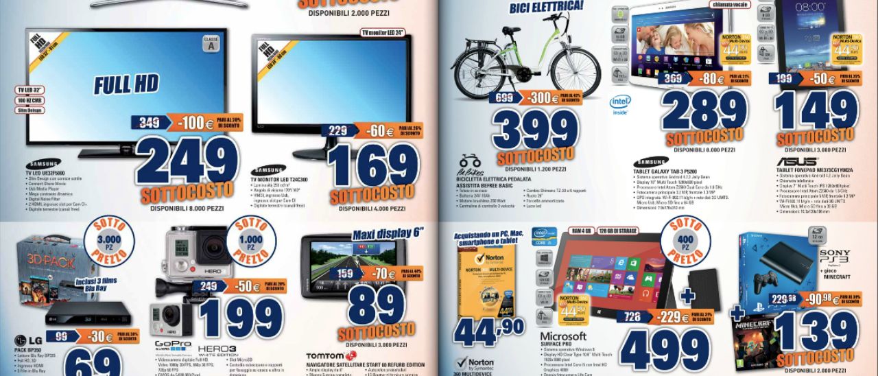 Sottocosto Unieuro&Marcopolo, iPad Air a 399 euro