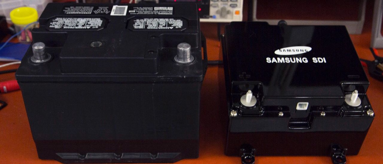 Batteria ibrida Samsung per veicoli non ibridi