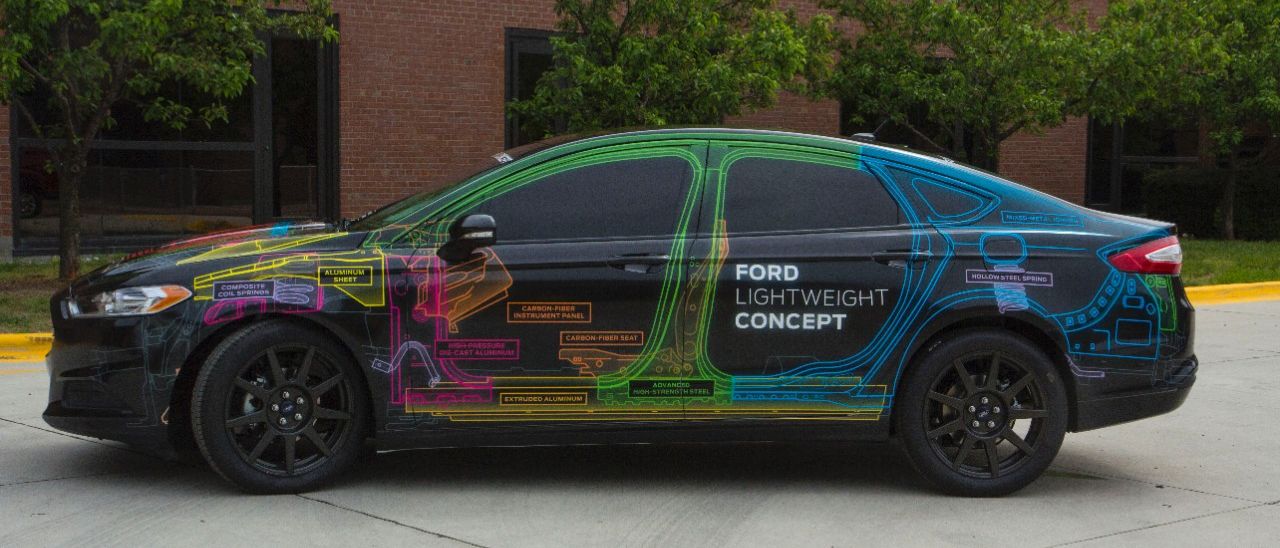 Ford Lightweight Concept Car, tecnologica e leggera