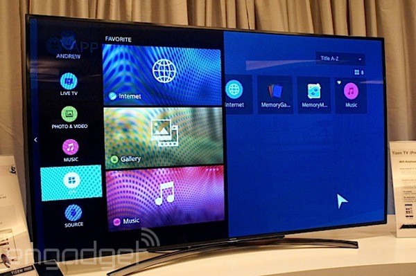 Il primo prototipo della Samsung Smart TV con Tizen