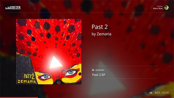 La musica di Deezer arriva sulla TV, grazie all'integrazione con Chromecast: ecco l'interfaccia