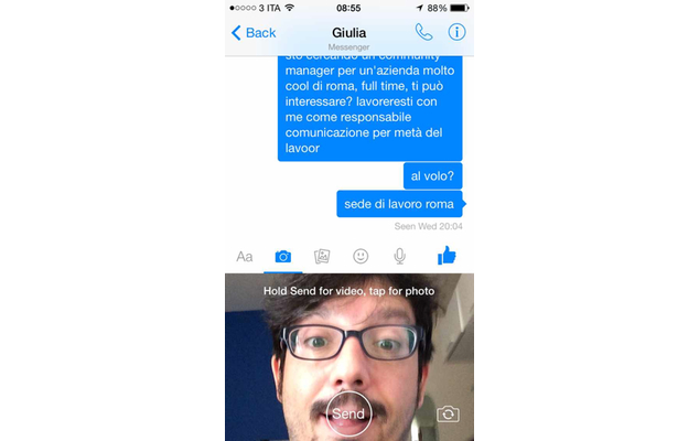 Facebook Messenger video messaggi: ora puoi creare e inviare mini-video dall'app