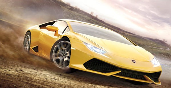 La 2015 Lamborghini Huracán in Forza Horizon 2