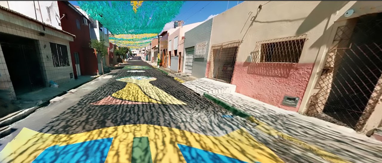 Google Street View, i colori di Brasile 2014