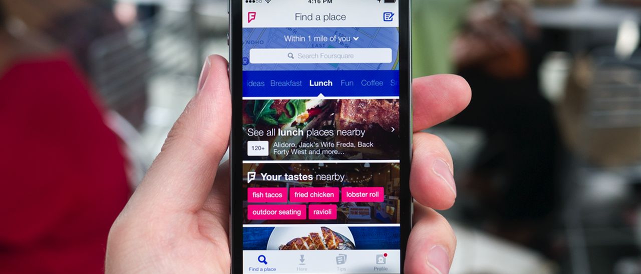 Foursquare 8.0, la nuova discovery app