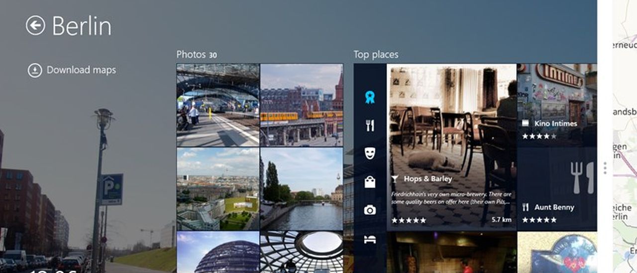 Windows 8.1, nuova versione di HERE Maps