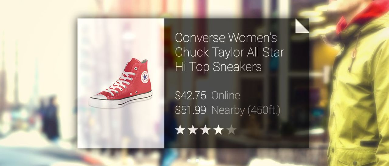 RedLaser for Glass confronta i prezzi dei prodotti