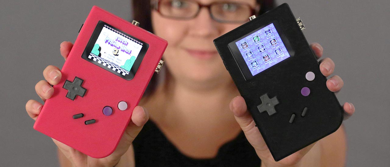 Stampante 3D + Raspberry Pi = Game Boy