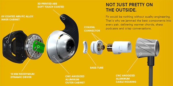 Normal, le cuffie in-ear personalizzate e stampate in 3D