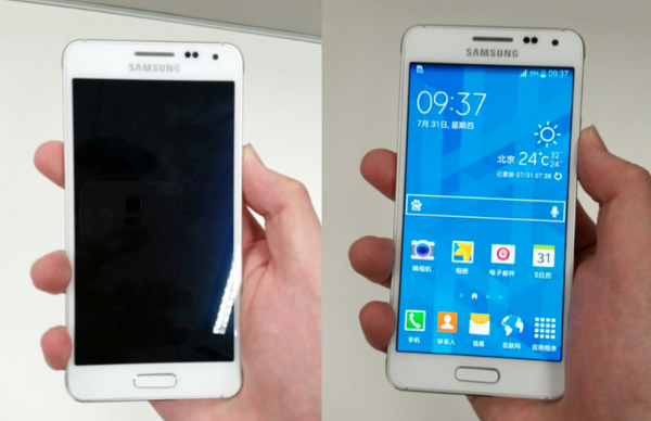 Il Samsung Galaxy Alpha dovrebbe avere questo aspetto