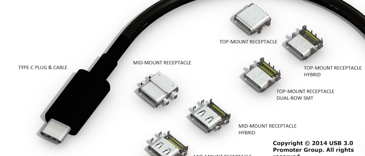 USB 3.1 Type-C, il connettore è reversibile