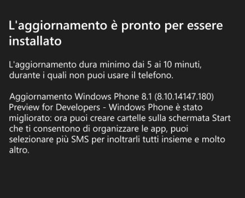 Windows Phone 8.1 Update 1
