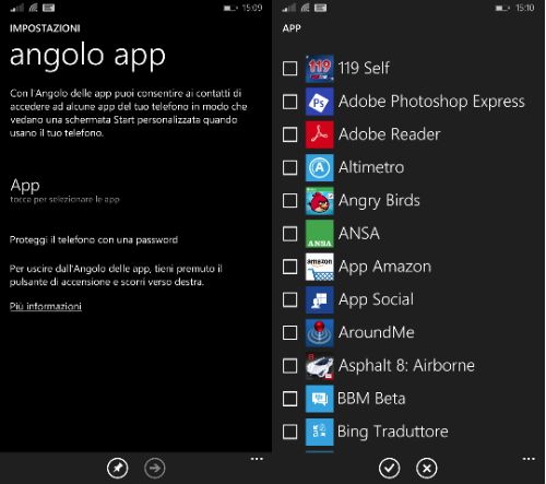 Windows Phone 8.1 Update 1 Angolo App