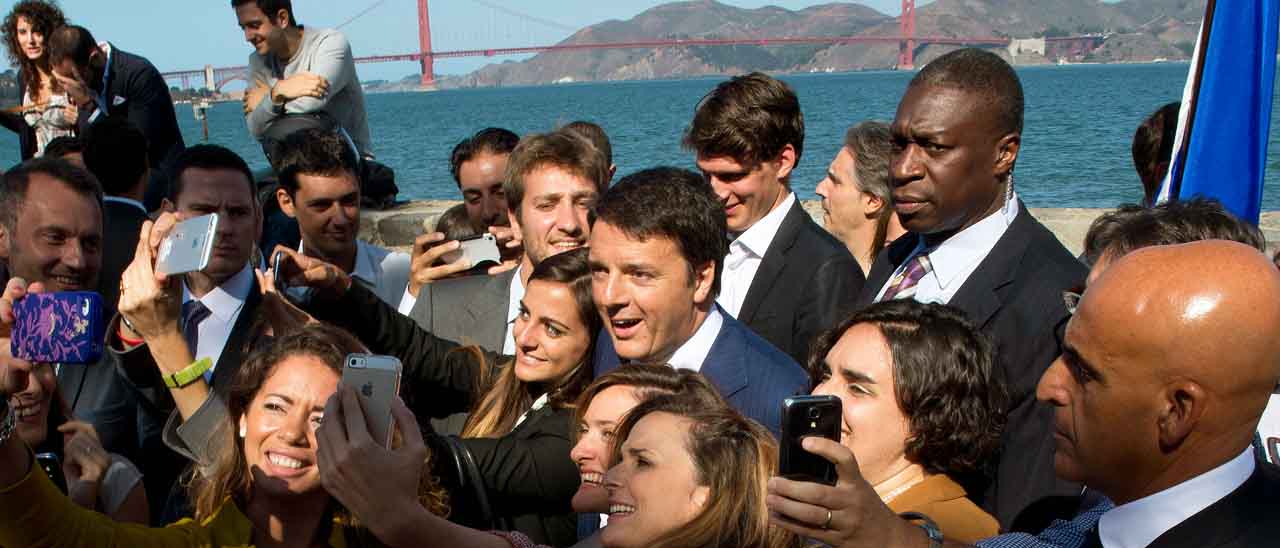 Matteo Renzi, feeling nella Silicon Valley