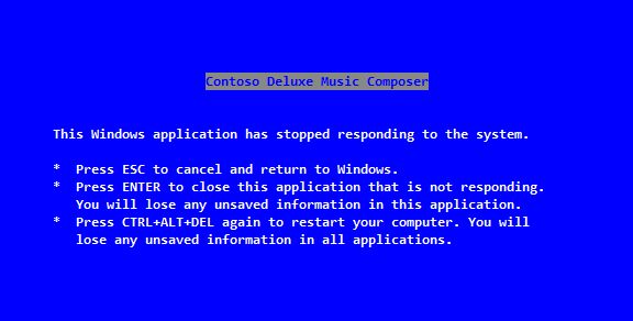 BSOD in Windows 3.1