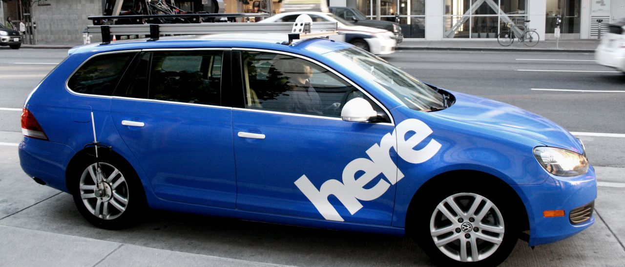 HERE Maps, restyling della versione web