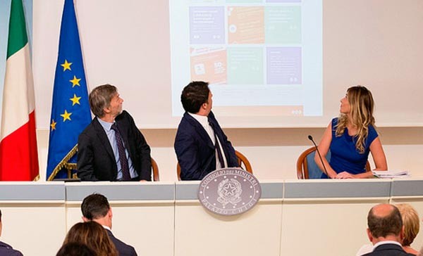 Lo sblocca Italia è il decreto presentato all'interno del progetto "passo dopo passo" del governo Renzi. Per seguire il conto alla rovescia rispetto agli obiettivi è stato ideato un sito: passodopopasso.italia.it. 