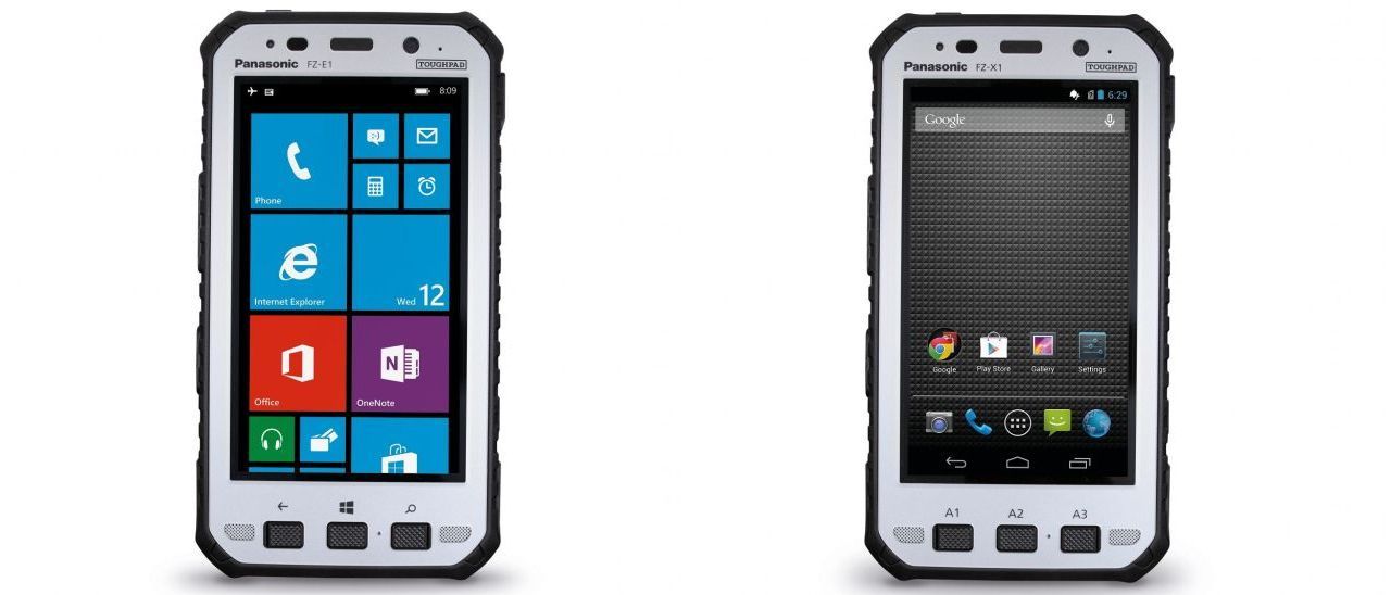 Panasonic Toughpad FZ-E1 e FZ-X1, tablet rugged
