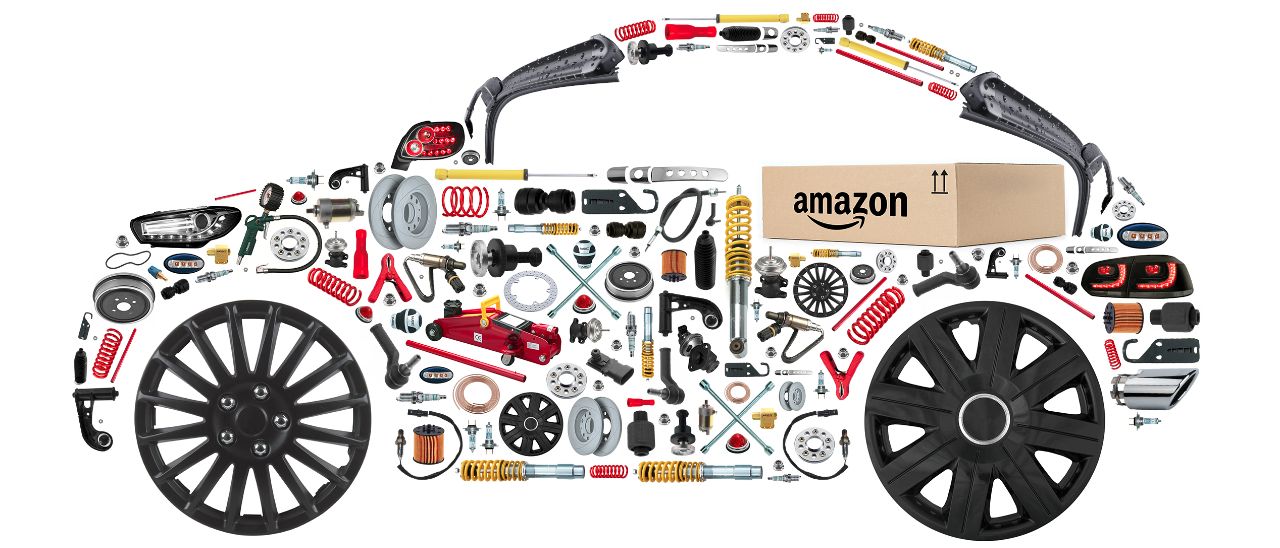 I ricambi per le auto si trovano su Amazon