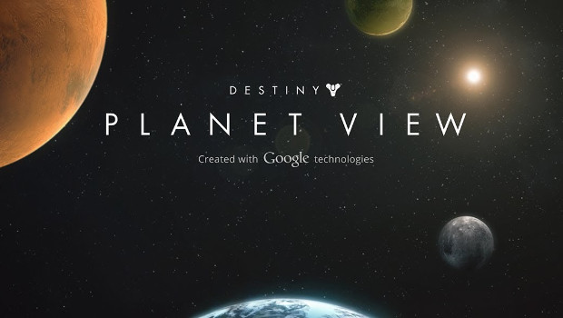 Destiny: esplora l'universo di gioco con Planet View