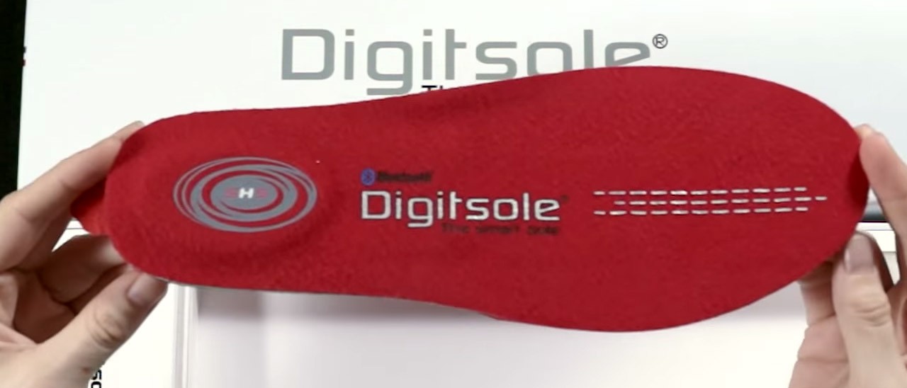 Digitsole, la soletta per le scarpe smart