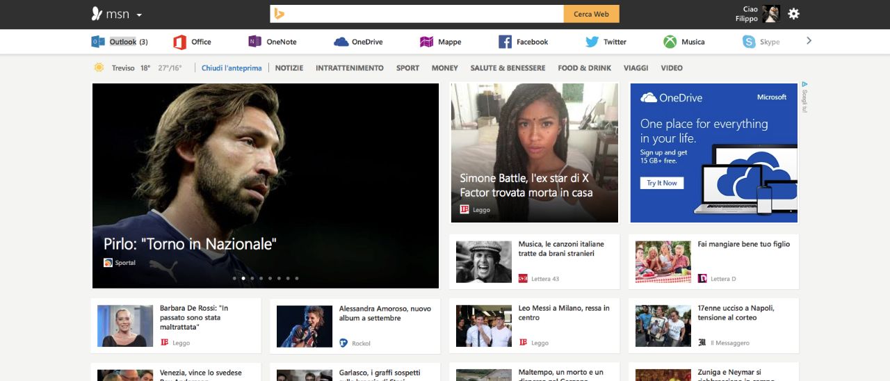 Microsoft rinnova il portale MSN
