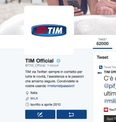 Nuovo layout twitter.com