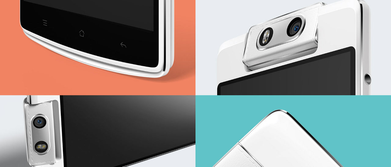 Ecco Oppo N3, con fotocamera girevole motorizzata