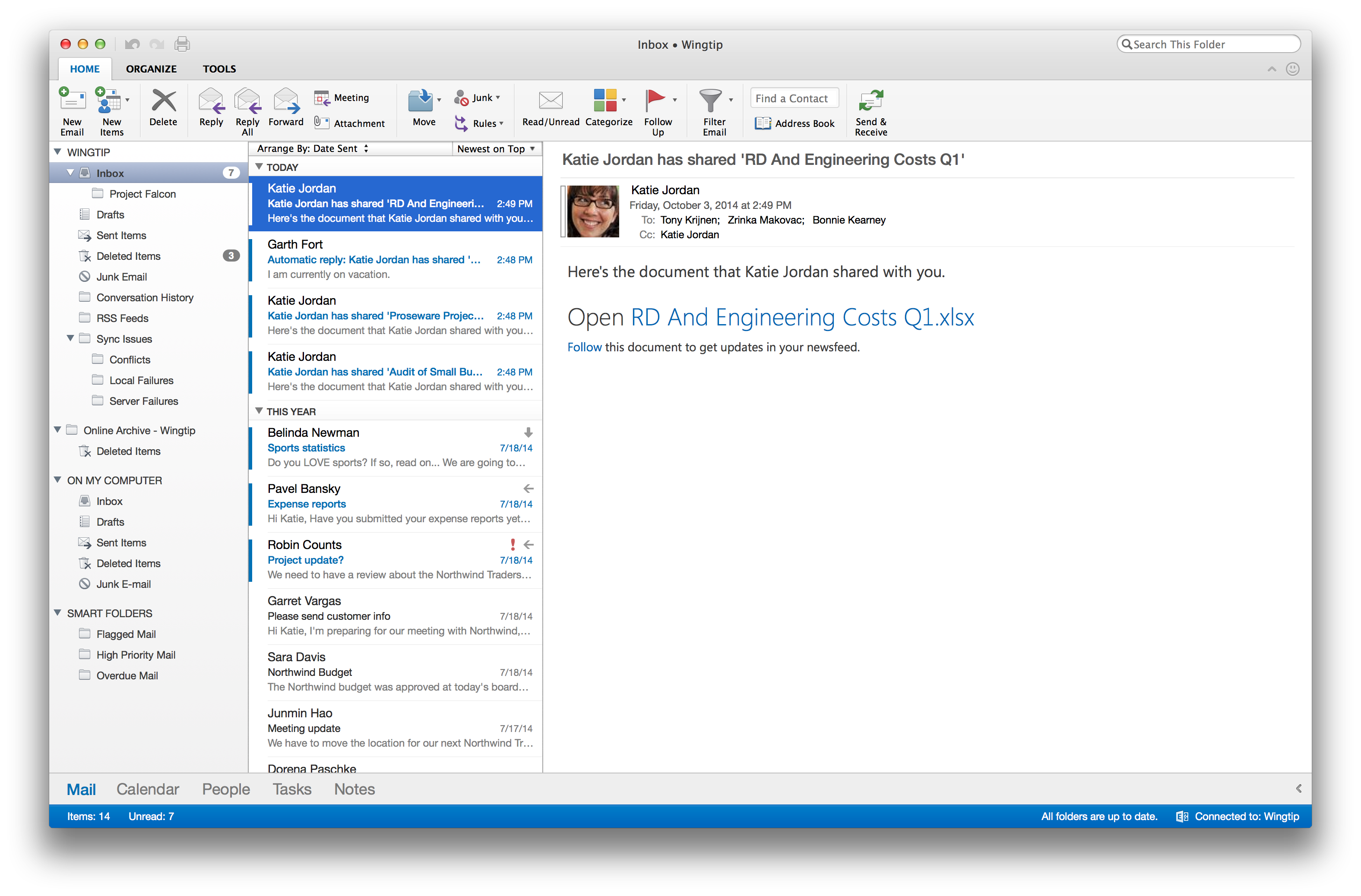 Outlook per Mac