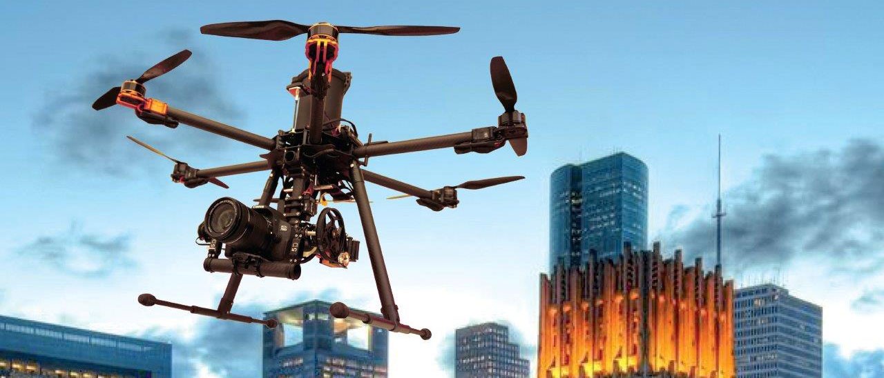 Un drone su Roma per il Drone Journalism