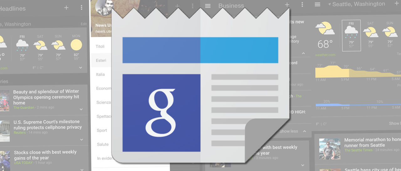 Google porta l'app Notizie e Meteo su iOS