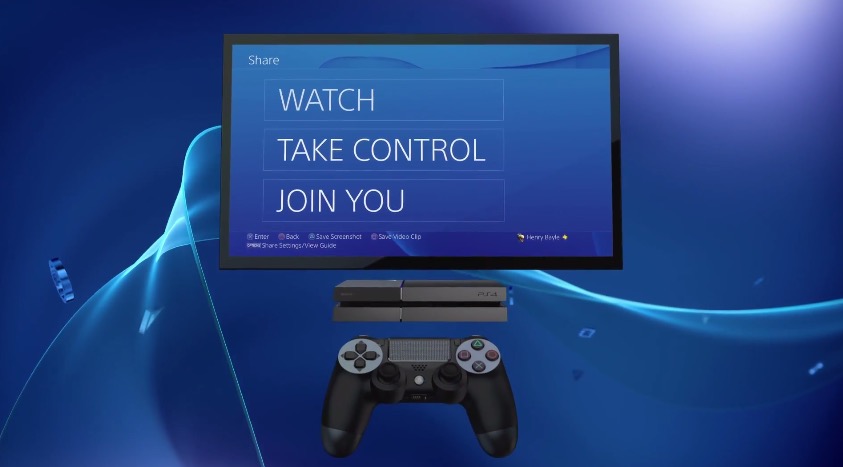 PlayStation 4, ecco come funzionerà Share Play