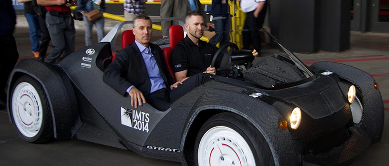 Strati, la prima auto elettrica stampata in 3D