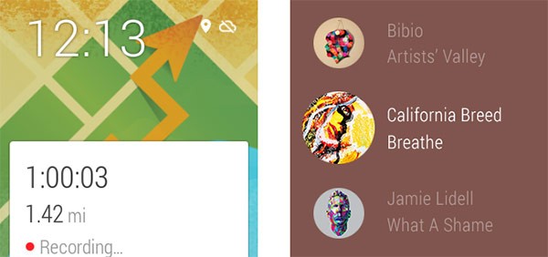 Le nuove funzionalità GPS e per l'ascolto della musica introdotte da Android Wear