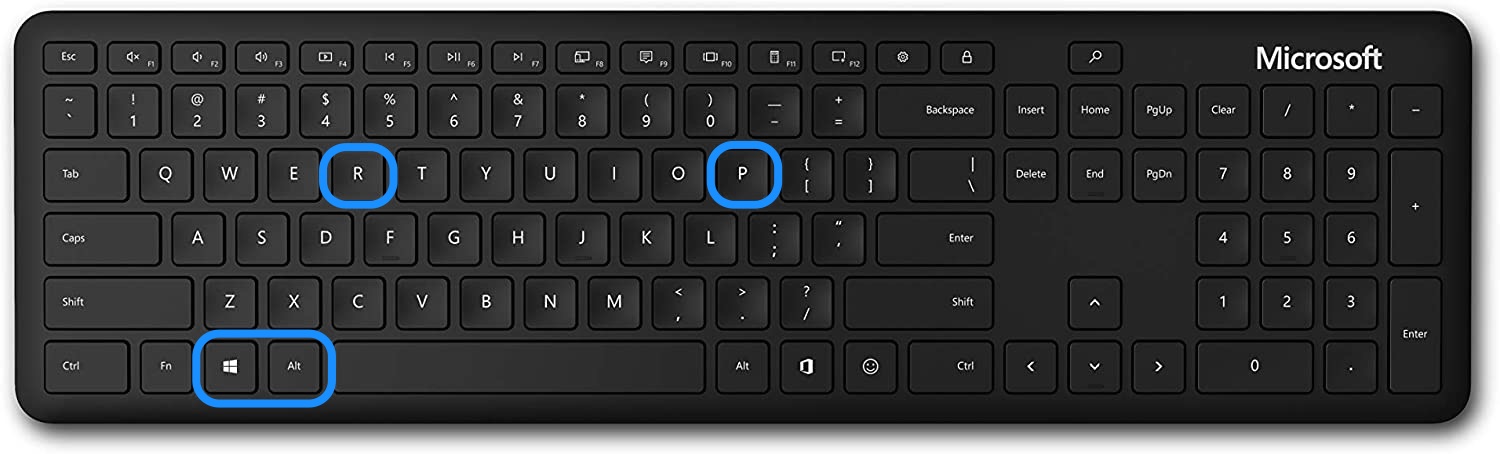 Reset PRAM con Tastiera Windows