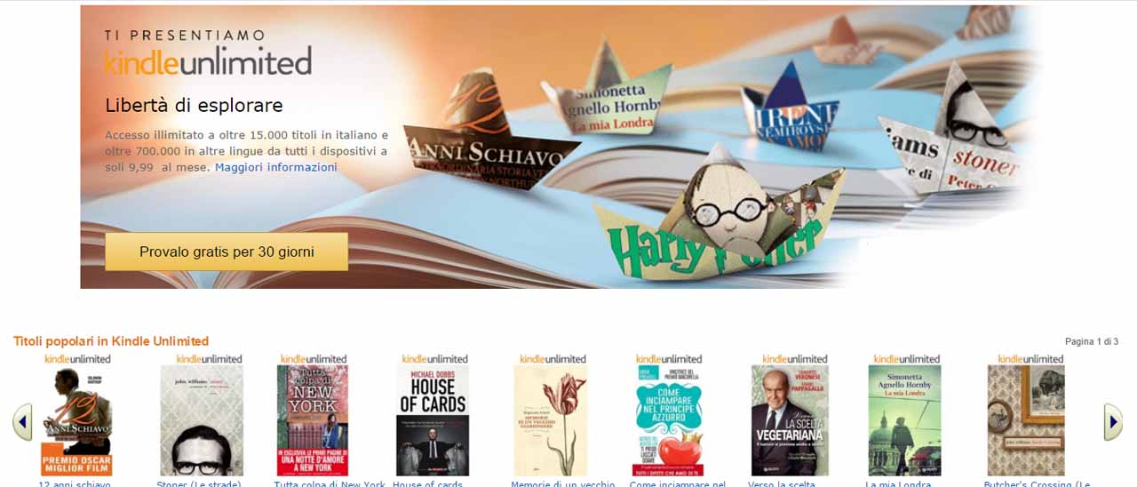 Amazon Unlimited, ma con giudizio